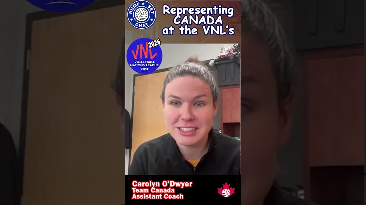 Carolyn O'Dwyer on representing Canada at the VNL