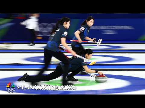 South Korea curling ends China's undefeated round-robin run | Winter Olympics 2026 | NBC Sports