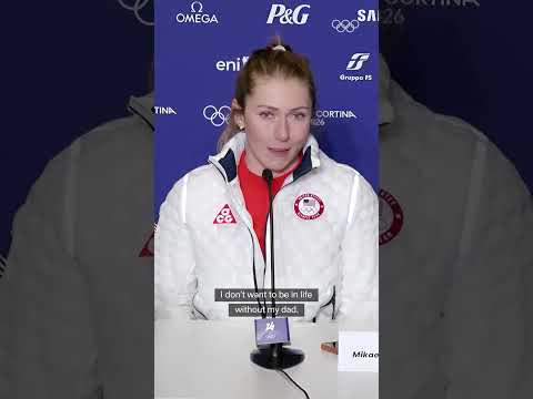 Mikaela Shiffrin opens up about the experience of winning Olympic gold without her dad by her side.🤍