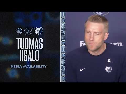 Tuomas Iisalo Press Conference | Grizzlies vs. Warriors
