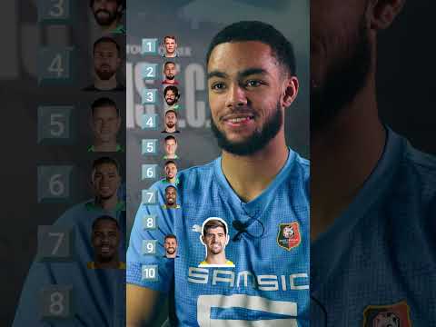 Alors, vous validez le Top 10 de Mathys ? 🔥 #sportstiktok #srfc #staderennais #ligue1 #goalkeeper