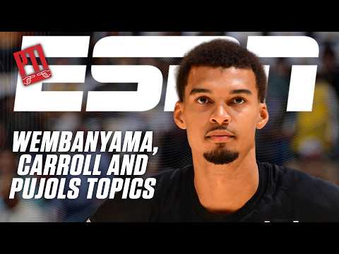 Victor Wembanyama STRUGGLING 🏀 Pete Carroll & Raiders WOES 🏈 Padres DON'T hire Albert Pujols ⚾ | PTI