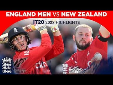 Brook Stars & Debutants Shine | England v New Zealand Highlights
