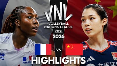 France 🇫🇷 vs China 🇨🇳 | Highlights | Women's VNL 2026