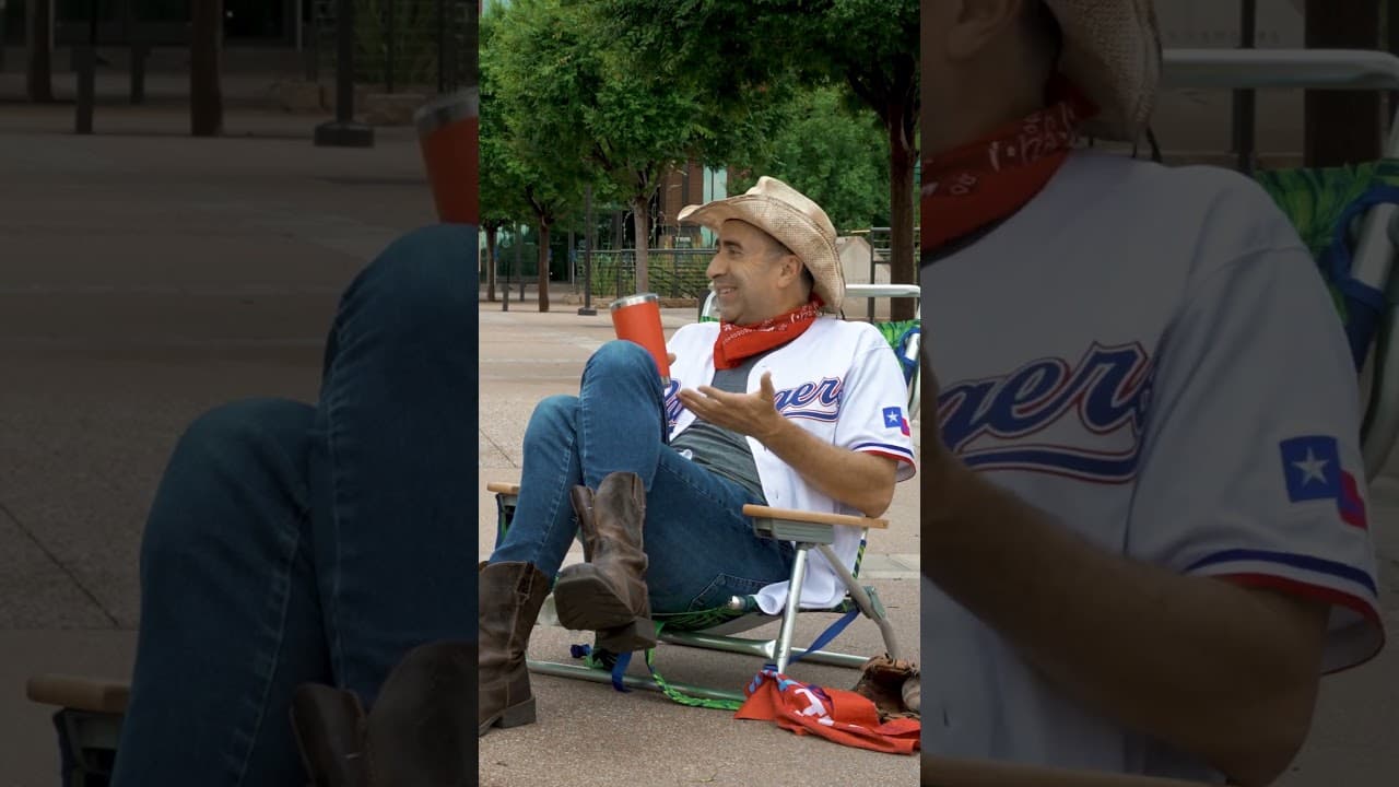 The EarlyBerts giddy-up for the Brandon Nimmo Bull Riding Bobblehead on Sunday