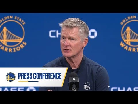 Steve Kerr Recaps Warriors Game vs. 76ers | Feb. 3, 2026