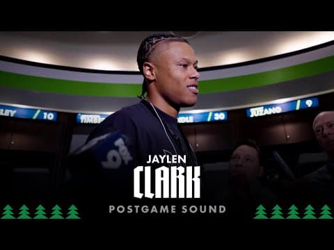 "We Got A Lot Of Great Guys In This Group." | Jaylen Clark Postgame Sound | 10.26.25