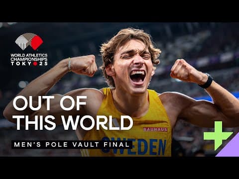 Record-breaker Mondo Duplantis soars to 3rd world title in EPIC final | Tokyo Top Performance Day 3