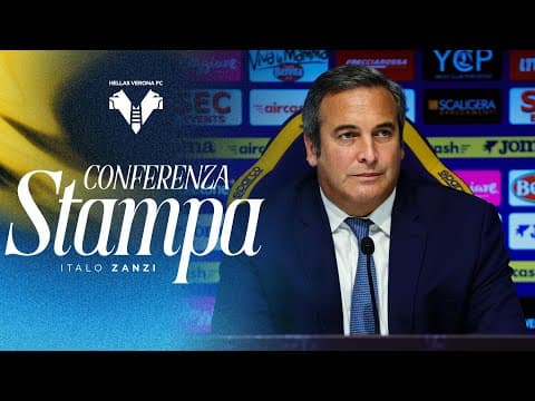 La conferenza stampa del Presidente Esecutivo Italo Zanzi