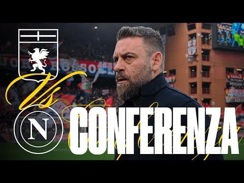CONFERENZA STAMPA | GENOA - NAPOLI | SERIE A ENILIVE 25/26