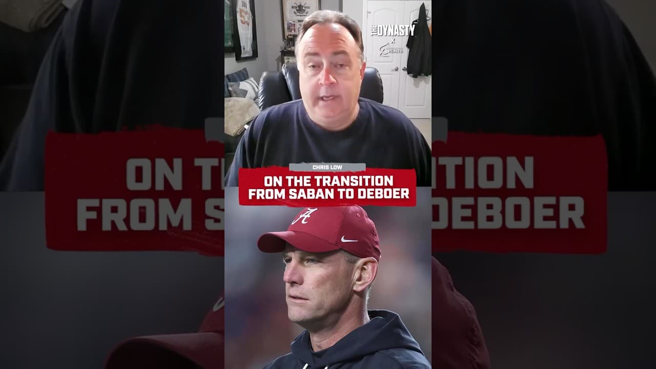 Chris Low Evaluates the Transition From Saban to DeBoer @birminghamhealth