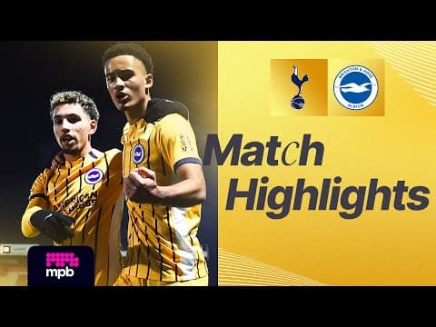 HIGHLIGHTS | Spurs v Brighton | FA Youth Cup