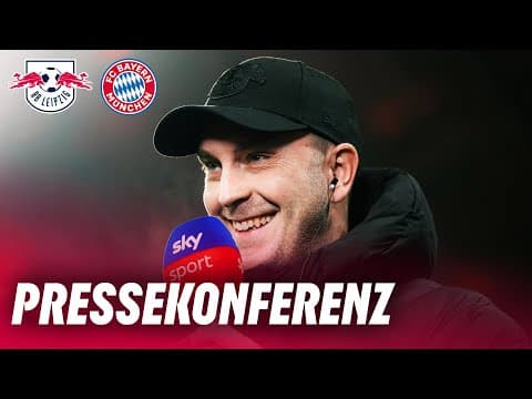 LIVE 🔴 Pressekonferenz vor RB Leipzig - FC Bayern München | Bundesliga