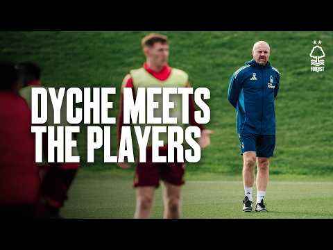 Sean Dyche's First Day As Forest Head Coach 🎬