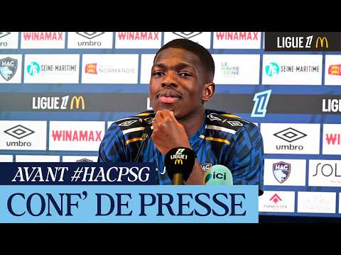 Avant HAC - Paris SG, interview de Lucas Gourna