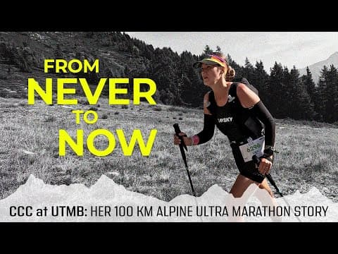 UTMB CCC 2024 Race Day! | 100km ultra marathon with 6100m elevation – HER BIGGEST EVER CHALLENGE!