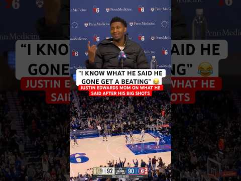 Justin Edwards mom is NOT having it 😂