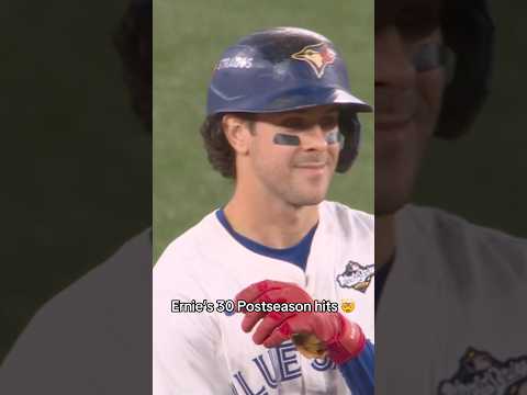 Ernie Clement set a new Postseason record 😤🐶 #BlueJays #Toronto #MLB