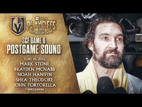 🎥 SCF Game 6 POSTGAME SOUND: Stone, McNabb, Hanifin, Theodore & Tortorella
