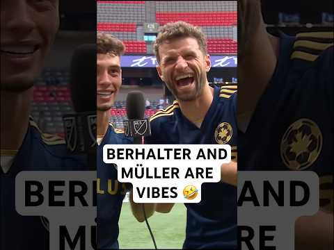 Berhalter and Müller POSTGAME VIBES 🤣