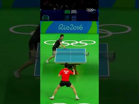 Is this the greatest point in Olympic table tennis history? 🔥