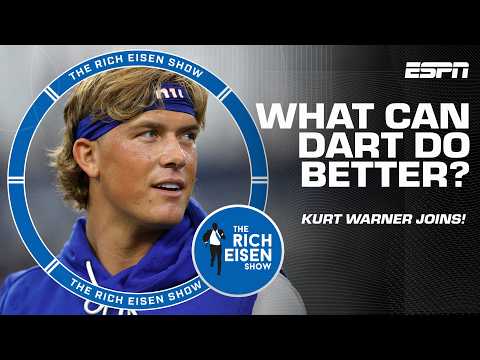 Kurt Warner analyzes Jaxson Dart's debut...'It wasn't a great performance' | The Rich Eisen Show