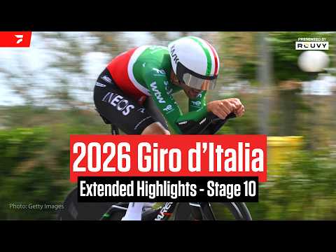 Giro d'Italia 2026 Stage 10 Extended Highlights
