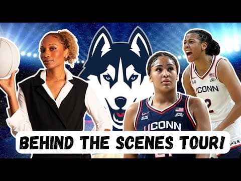 🚨🏀 EXCLUSIVE: Behind the scenes @ UConn Women's Bball Facility! | FULL TOUR