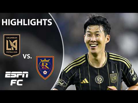 BOUANGA & SON PUT ON A SHOW 🍿 LAFC vs. Real Salt Lake | MLS Highlights | ESPN FC
