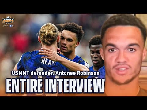 Antonee Robinson on how Colombia will test USMNT before Copa America | Morning Footy | CBS Sports