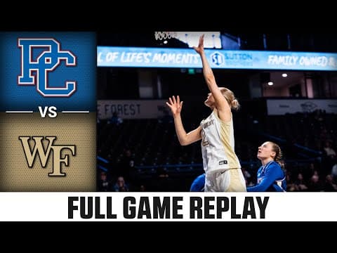 Presbyterian vs. Wake Forest Full Game Replay | 2024-25 ACC Women's Basketball