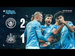 Extended Highlights | Man City 2-1 Newcastle | Huge win at home for the Blues!
