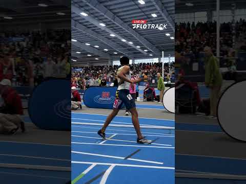 QUINCY WILSON. US #2 All-Time. He blazes to a 1:00.56 500m.