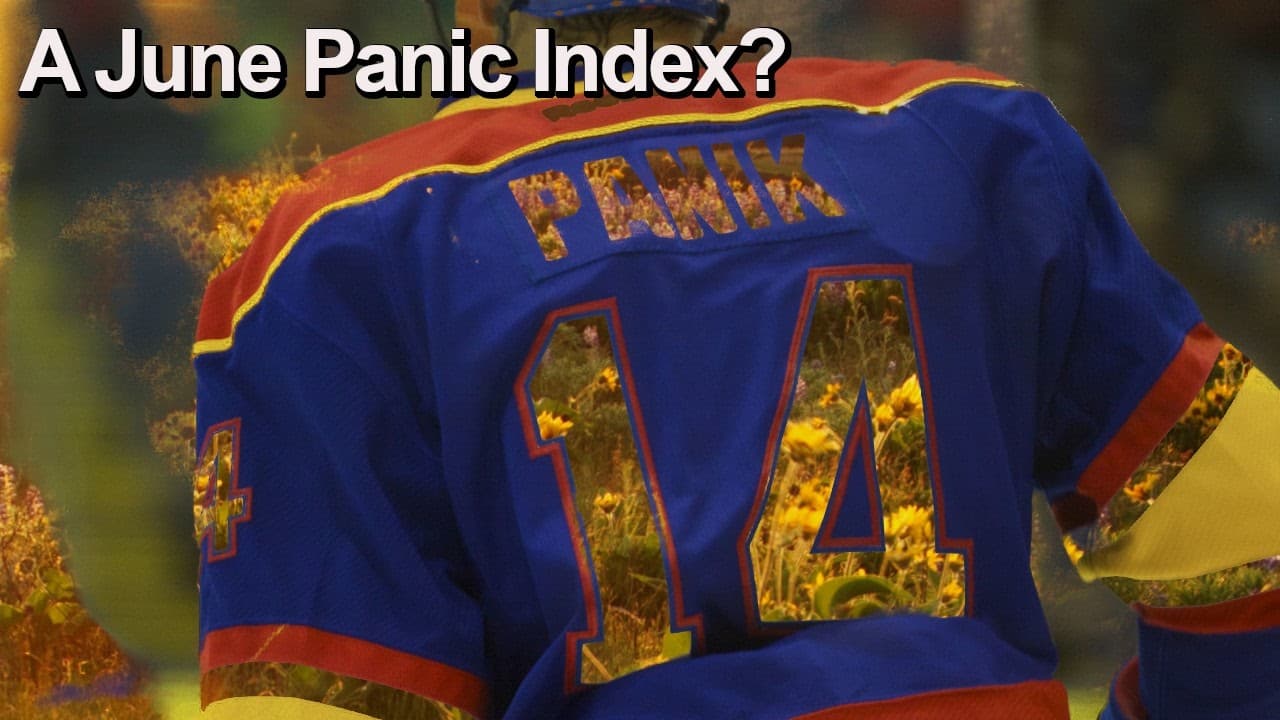 A Panic Index Prior to the Draft and Free Agency