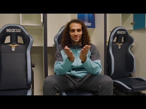 🩵 IL SALUTO DI MATTÉO GUENDOUZI