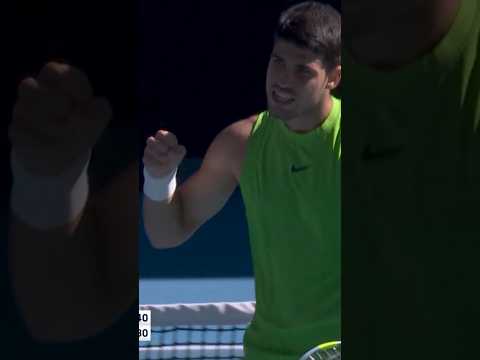 Alcaraz at FULL stretch! 💪