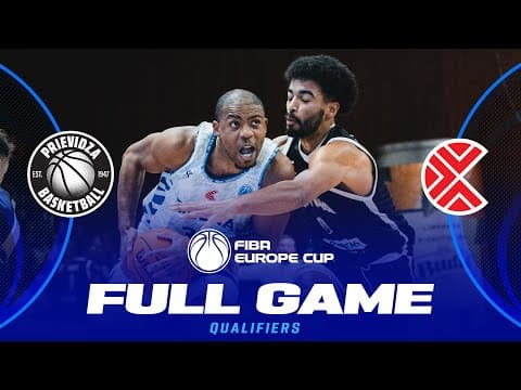 LIVE - BC Prievidza v KK Cibona | FIBA Europe Cup 2025-26 | Qualifiers