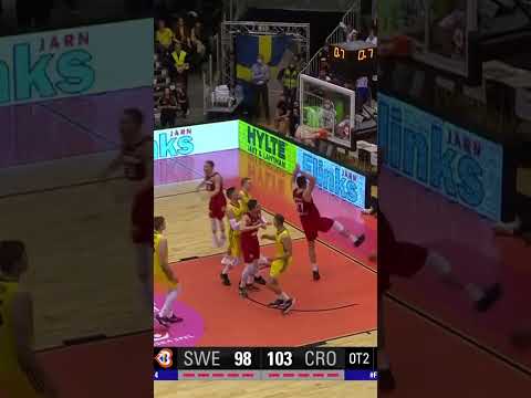 Bro dunked so hard the clock started trembling 😳 #FIBAWC