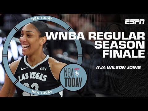 What’s at stake on the final night of the WNBA regular season? 🏀 | NBA Today