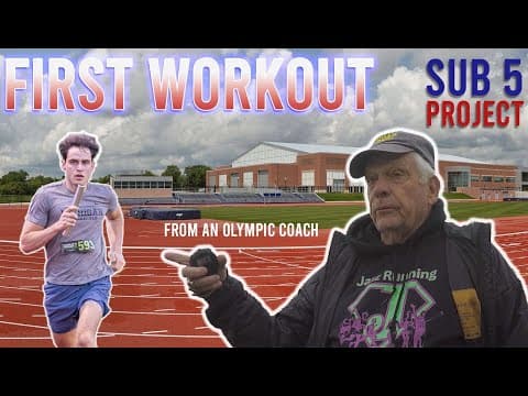 Am I making progress??? Olympic Coach Trains Me to Run a Sub 5 Mile