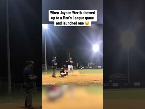 A retired Jayson Werth just missed the game 🤣 (via John Champney)