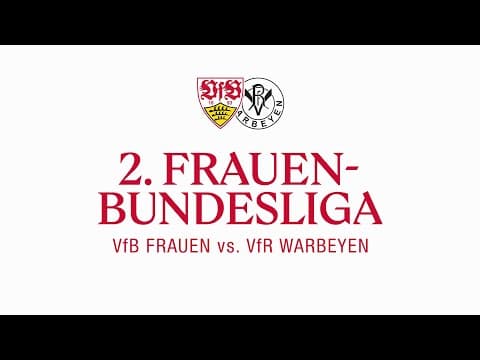 RE-LIVE: VfB Frauen - VfR Warbeyen