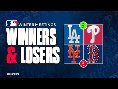 MLB Winter Meetings WINNERS & LOSERS: Phillies re-sign Kyle Schwarber, Mets LOSE key players 👀