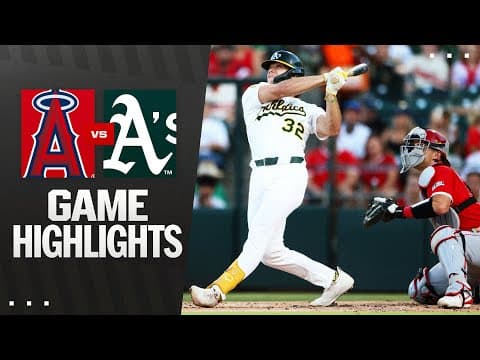 Angels vs. Athletics Game Highlights (8/16/25) | MLB Highlights