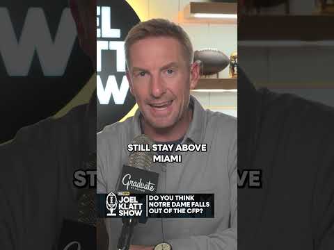 Will the committee value head-to-head to determine Notre Dame’s fate in the CFP? 👀
