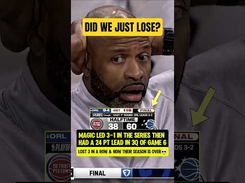 HOW did Magic CHOKE this series?😭