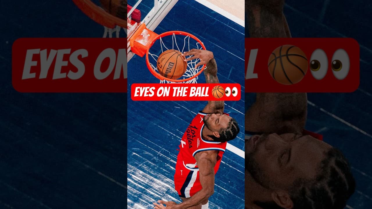 Eyes on the ball 🏀👀 #shorts
