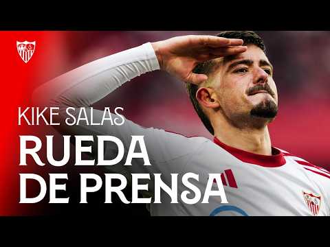 Rueda de prensa de Kike  Salas l 📡 EN DIRECTO