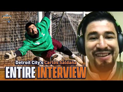 Carlos Saldaña on his journey to Detroit City FC | Morning Footy | CBS Sports Golazo