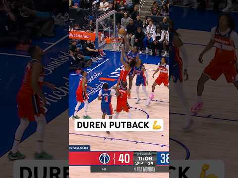 DUREN CLIMBS THE LADDER!